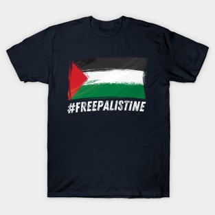 Free Palestine Flag T-Shirt